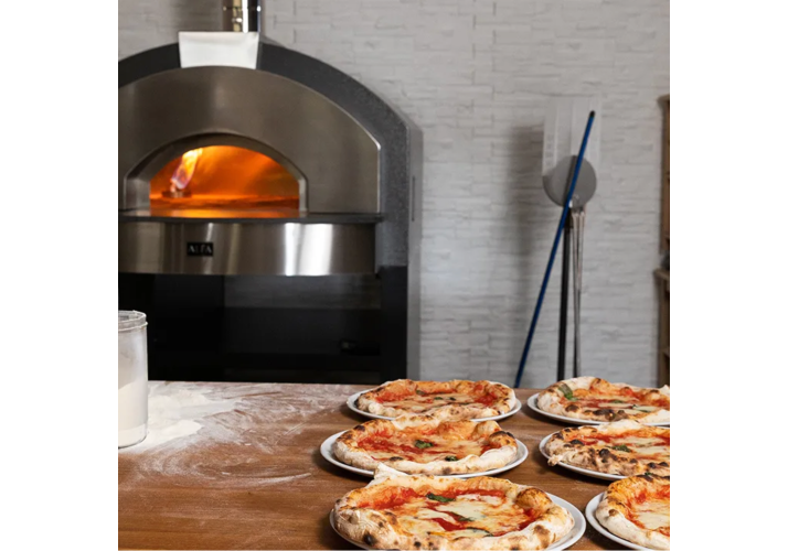 Печь для пиццы Alfa QUICK 4 PIZZE TOP на подставке