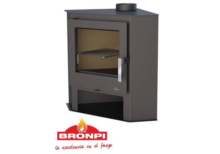 Дровяная печь Lerma Bronpi