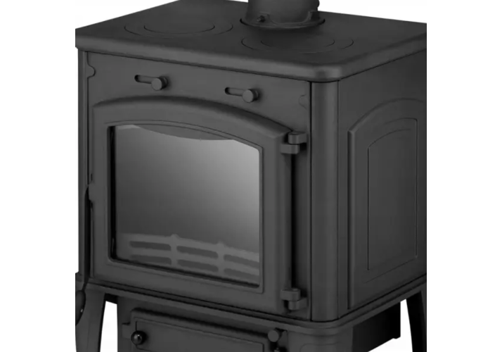 Дровяная печь MERCURY COOK — эффективное отопление и приготовление пищи в одном решении