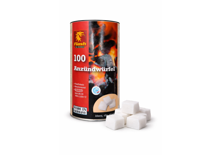Кубики для розжига Flash Anzündwürfel 100 шт