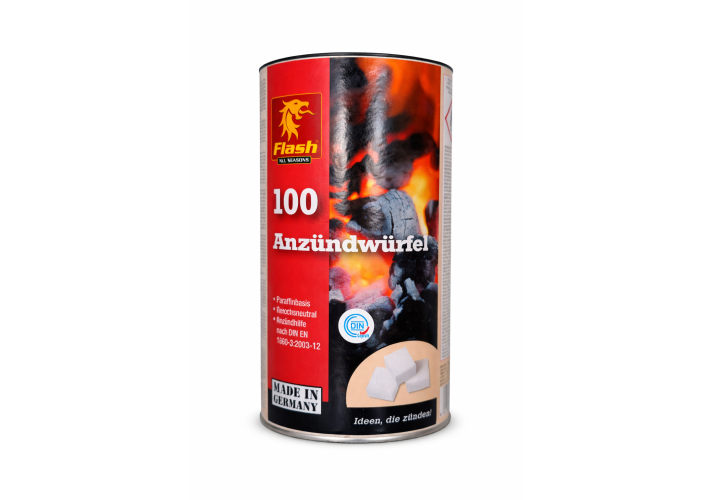 Кубики для розжига Flash Anzündwürfel 100 шт