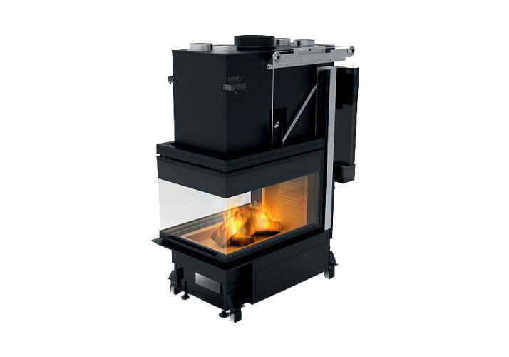 Каминная топка Ecomonoblocco WT60 3D N16 Palazzetti с естественной конвекцией