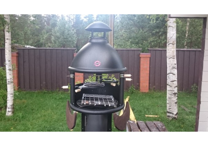 Стальной барбекю Tundra Grill ® BBQ High
