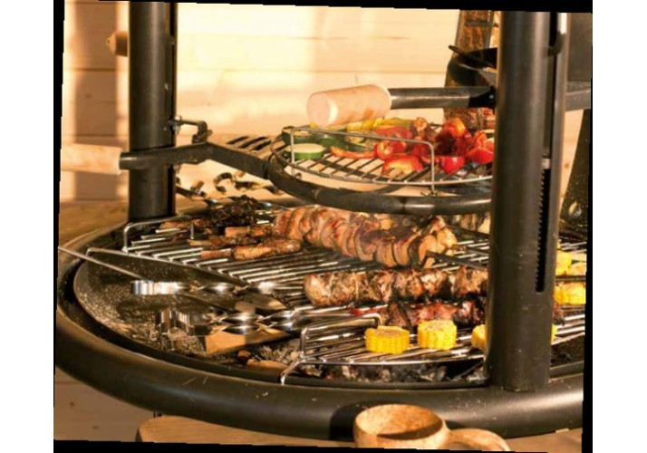 Стальной барбекю Tundra Grill ® BBQ High