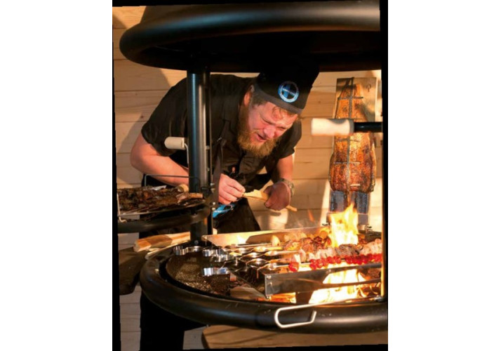 Стальной барбекю Tundra Grill ® BBQ High