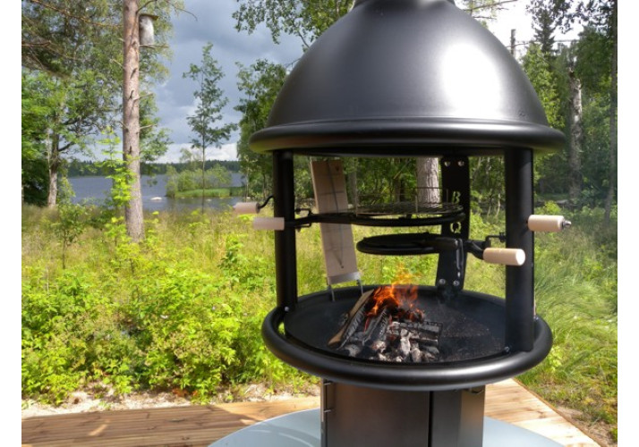 Стальной барбекю Tundra Grill ® BBQ High