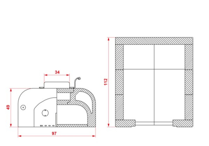 Печь для пиццы на дровах Easy Large Palazzetti Печь для пиццы на дровах Easy Large Palazzetti