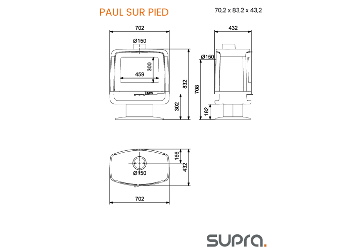 Дровяная печь Paul Supra – Эффективное и стильное отопление для вашего дом
