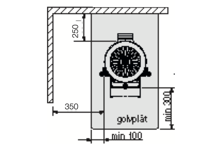 Дровяная печь с чугуна Carl 120 Westbo